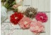 Selina Chiffon flower "Pattern" - Medium (6.5cm), Pack of 3